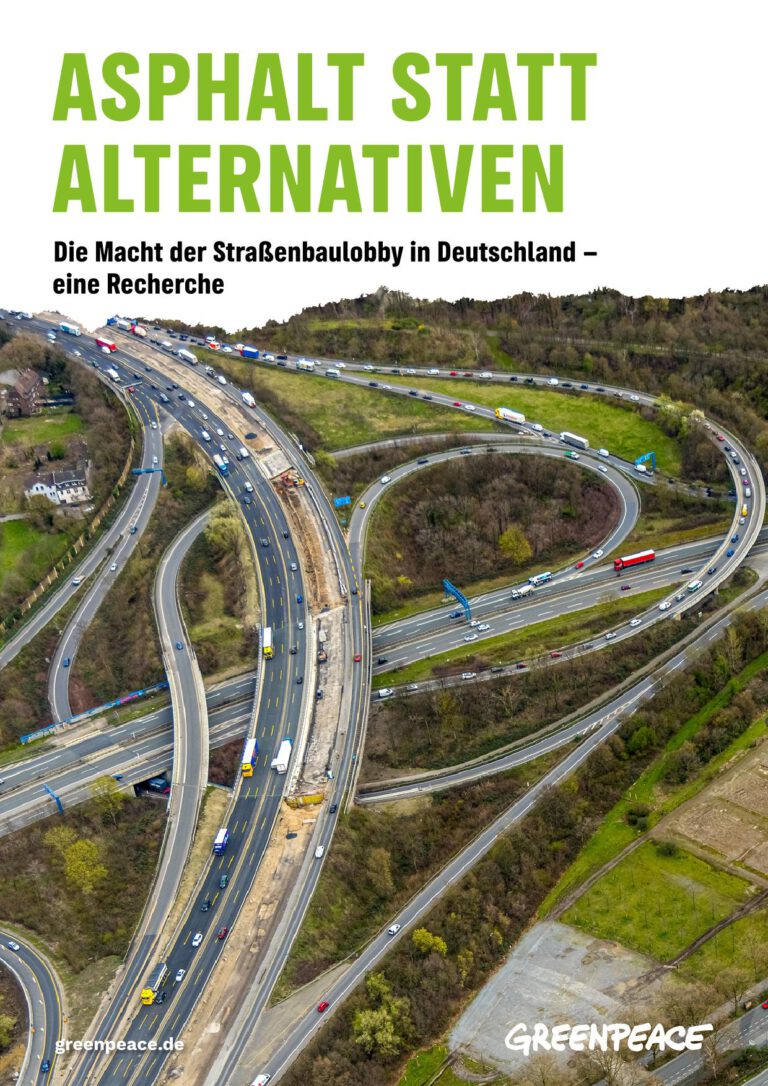 Wie die Asphalt-Lobby weitere Straßen gegen den Klimaschutz durchsetzt – eine Recherche